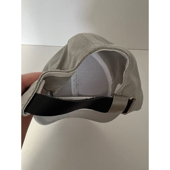 Emstate by Winner Caps Men's Light Grey Suede Leather Baseball Cap One Size - Picture 5 of 9